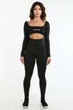 Thunderstruck Logo Jumpsuit Black