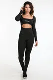 Thunderstruck Logo Jumpsuit Black
