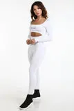 Thunderstruck Logo Jumpsuit White