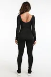Thunderstruck Logo Jumpsuit Black