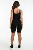 Logo Tank Romper Black