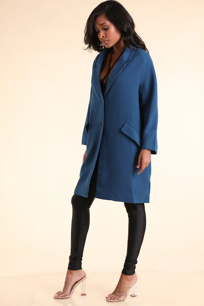 The NYC Cobalt Coat