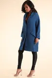 The NYC Cobalt Coat