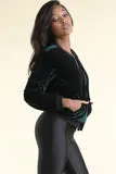 Sway Dark Green Bomber jacket