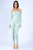 Binding Contrast Jumpsuit