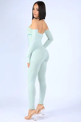Binding Contrast Jumpsuit