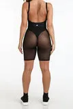 Logo Mesh Biker Shorts