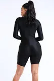 Cody Black Romper - Alvy Luxe