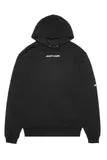 Logo oversize Black Hoodie - Alvy Luxe
