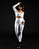 Thunderstruck Logo Jumpsuit White