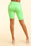 Loud Satin Biker Shorts