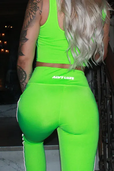 Jazzy Neon Lime Set - Alvy Luxe