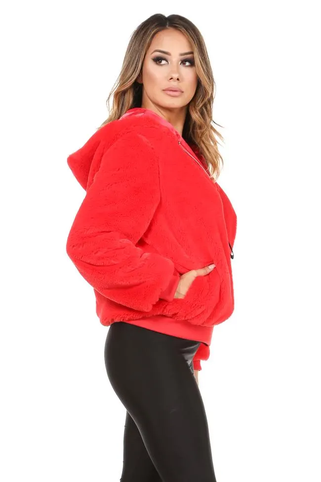 Girl Please Red Jacket