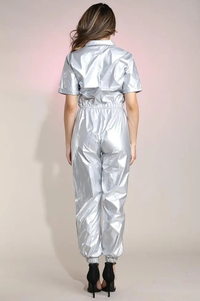 Astro Silver Jumpsuit