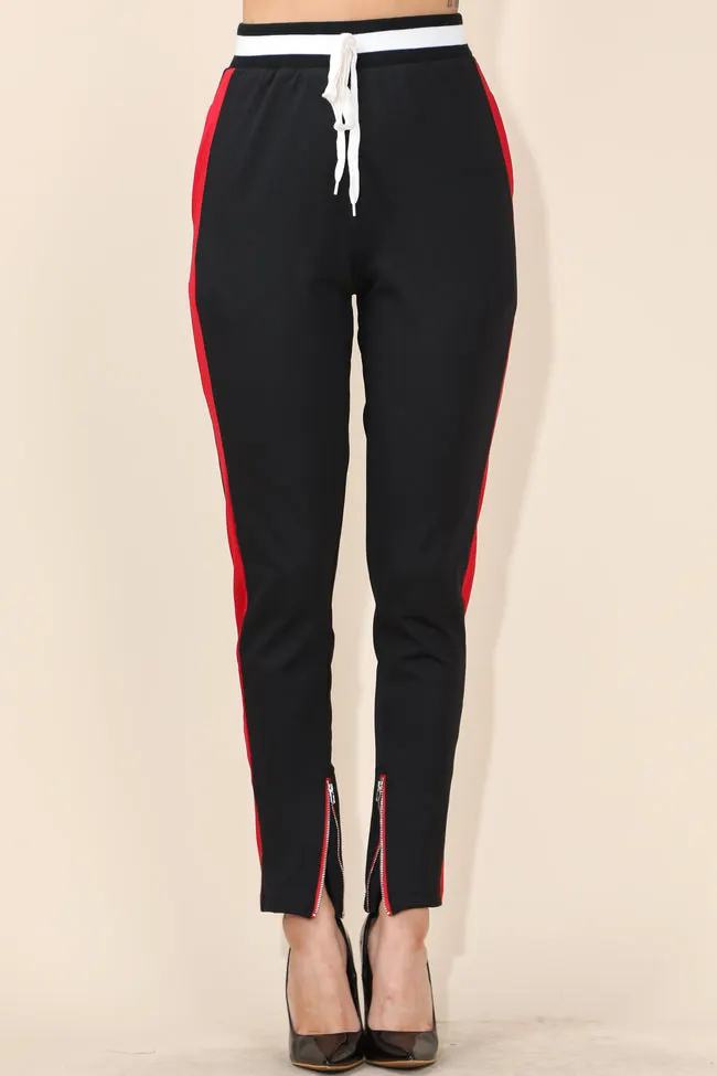 Walk it Like i talk it black Track Pants