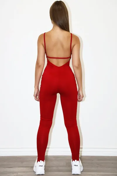 Lea Piped Jumpsuit (w/ jacket)