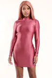 Faithful Mauve Dress