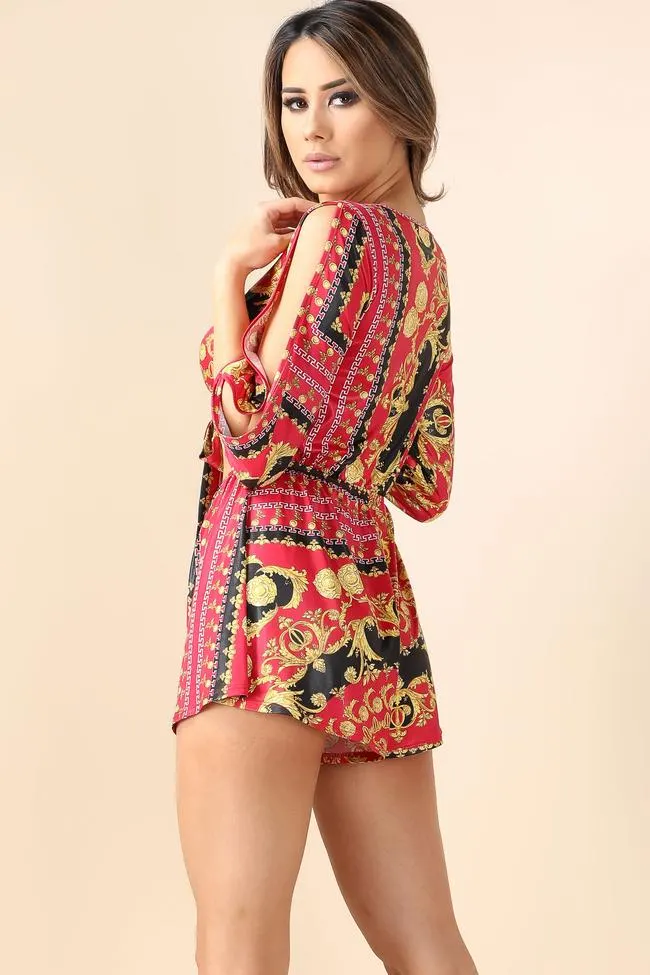 Chainz Red romper