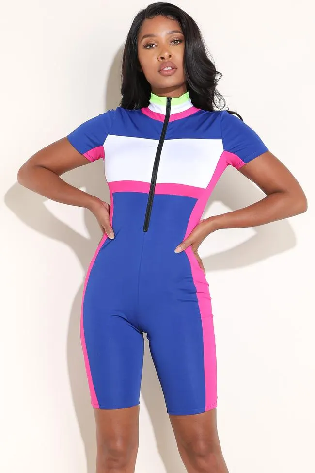 10 Speed Royal jumpsuit