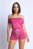 Accelerate Black Romper
