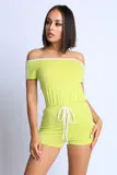 Accelerate Black Romper