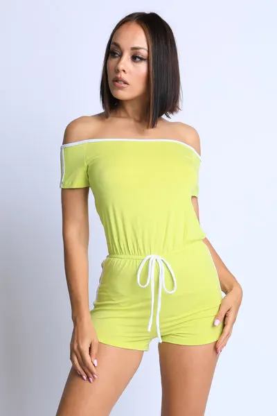 Accelerate Black Romper