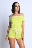 Accelerate Black Romper