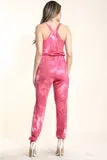 On that good good Red Tie dye jumpsuit - Alvy Luxe