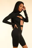 Flavor Of the Month Black Romper