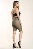 Fefe Olive Mesh biker shorts