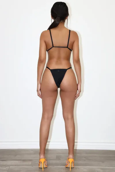 Ness Black Bodysuit