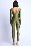 Nylon Pipped Jumpsuit