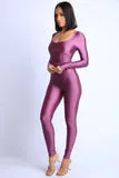 Nylon Pipped Jumpsuit