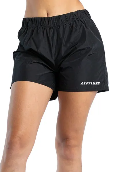 Soccer Logo Shorts Black