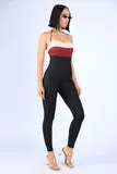 Spaghetti Cross Straps Jumpsuit