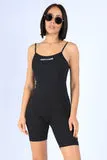 Spaghetti Strap Logo Bodysuit