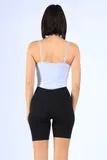 Spaghetti Strap Logo Bodysuit