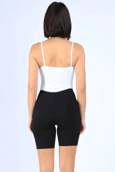 Spaghetti Strap Logo Bodysuit