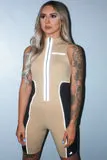 Venus Nude Romper - Alvy Luxe