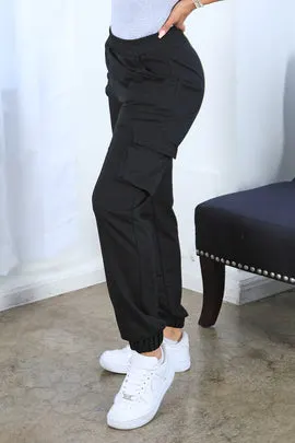Simple Cargo Jogger Pants
