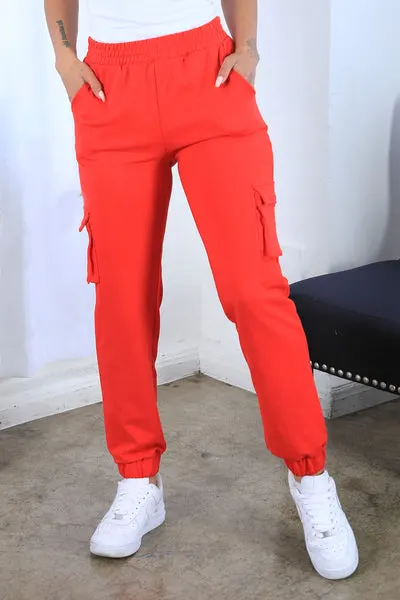 Simple Cargo Jogger Pants