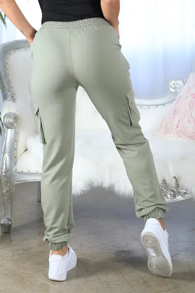 Simple Cargo Jogger Pants