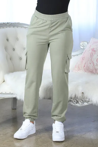 Simple Cargo Jogger Pants