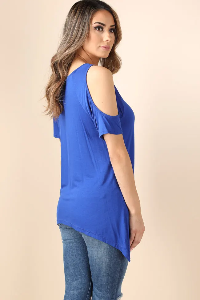Chill basic Royal Blue shirt