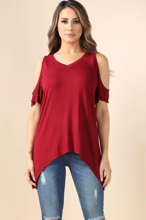 Chill basic Burgundy shirt