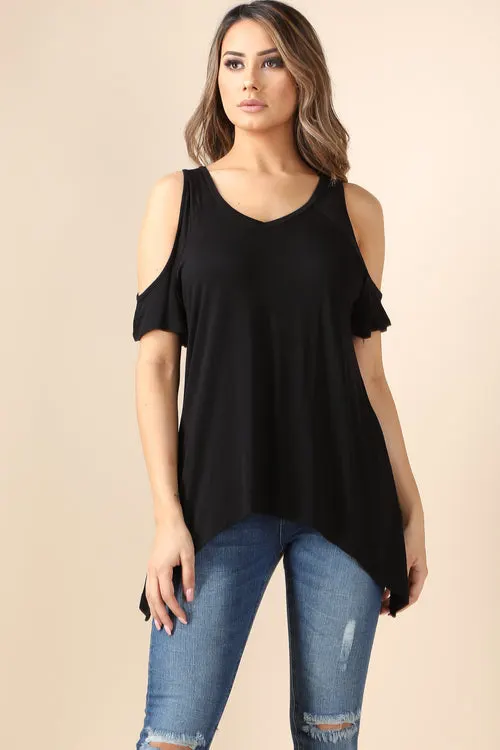 Chill basic Black shirt