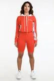 Max orange hooded romper - Alvy Luxe
