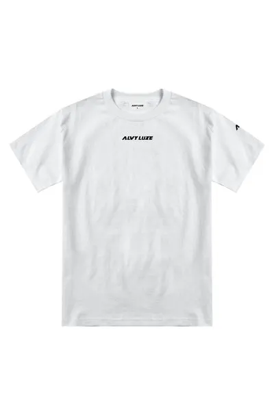 Boyfriend Logo oversize T-shirt White - Alvy Luxe